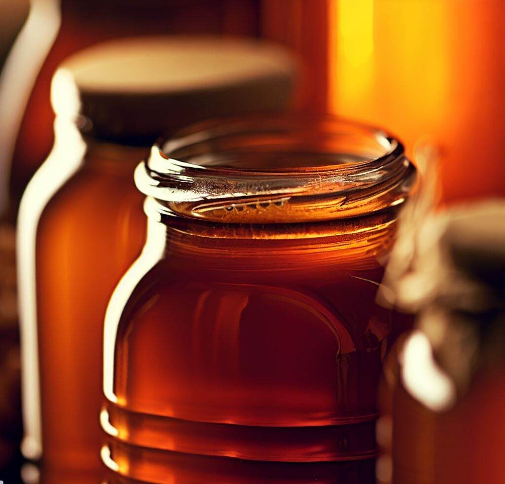 tarros de miel de abeja