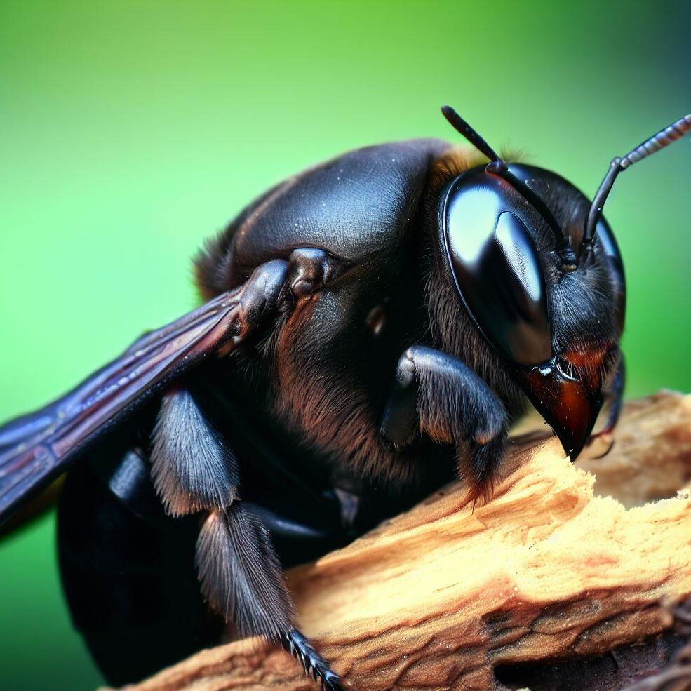 Descubre todo sobre la abeja carpintera su hábitat y características