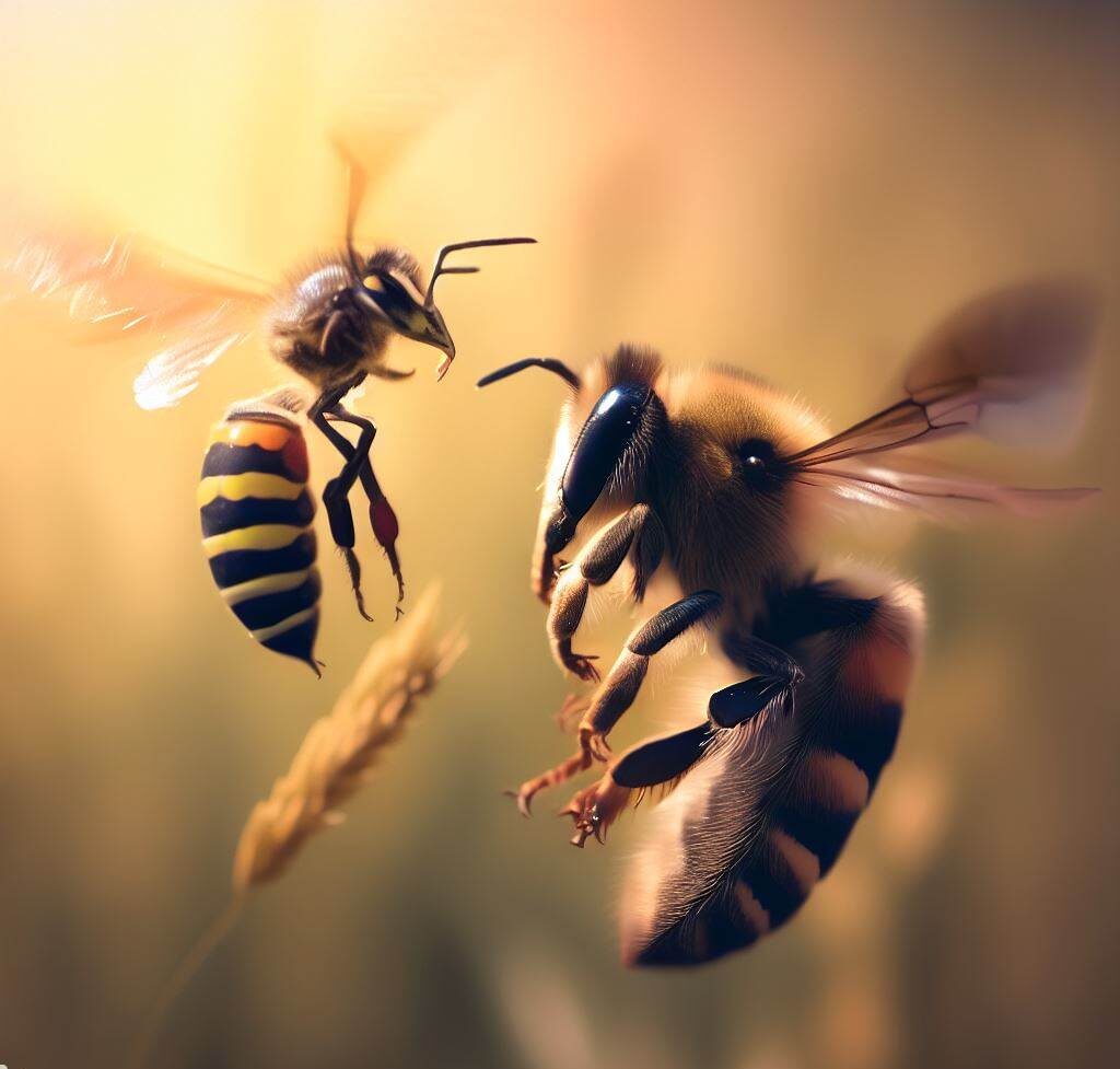 abejas y avispas